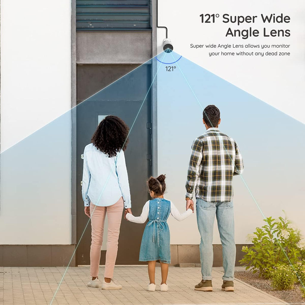 2K/4MP Wifi Security Camera with Color Night Vision K47211