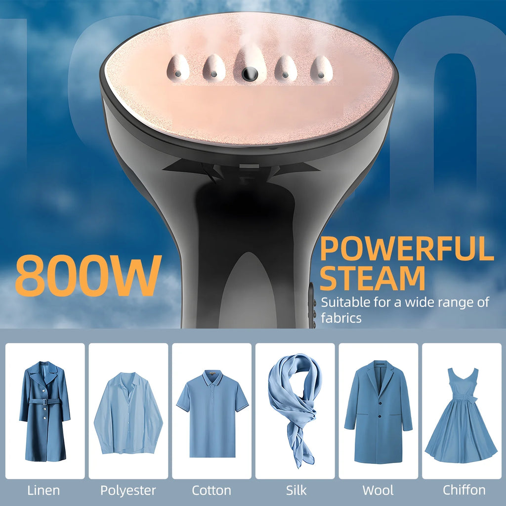 Portable Handheld Garment Steamer with 150ml Detachable Water Tank Z219248