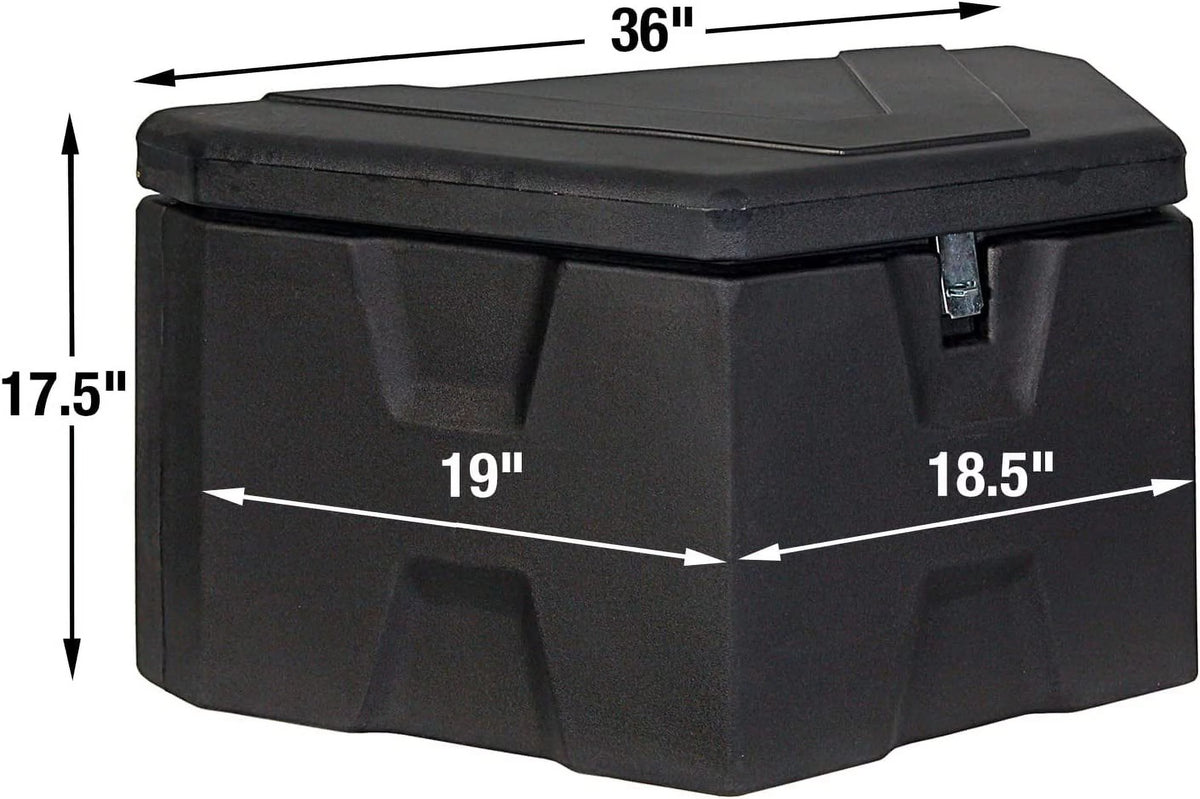 Black Truck Tool Cargo Storage Box A781