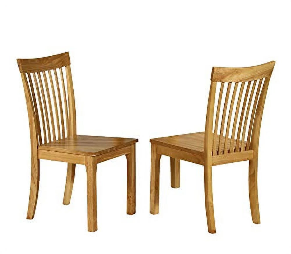 5 Pcs Wood Kitchen Dining Table Set with 4 Chairs W45732