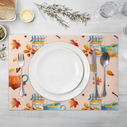 Faux Leather 12 X 18 Inch Placemats 6 Pack T90163