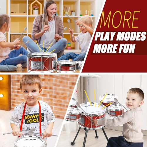 Kids Drum Set with Stool D6897