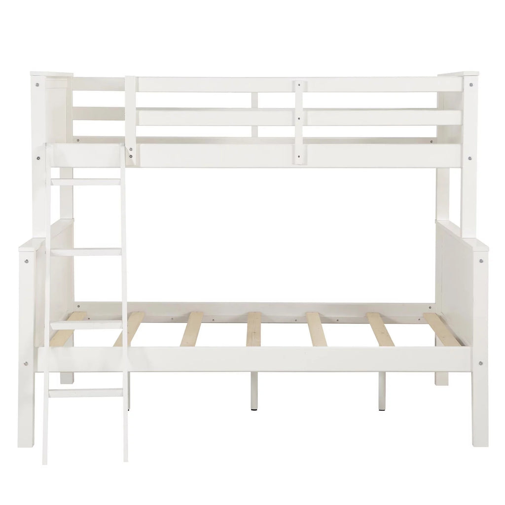 White Convertible Wood Bunk Bed S50453