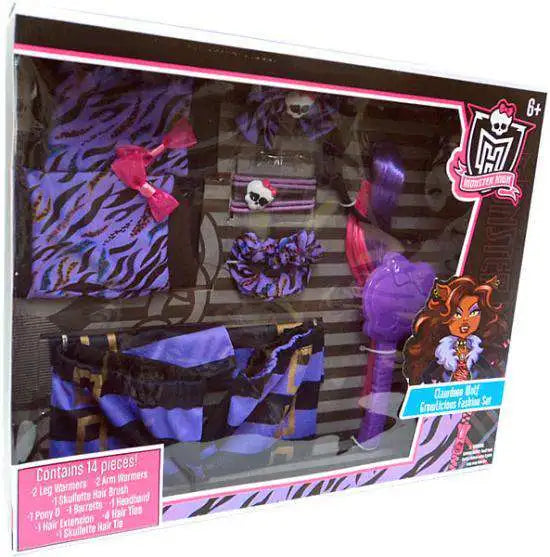 Clawdeen Wolf Fashion Set 10.5-Inch R933521