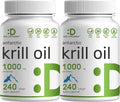 2 Pack Antarctic Krill Oil 1,000mg 480 Softgels L344
