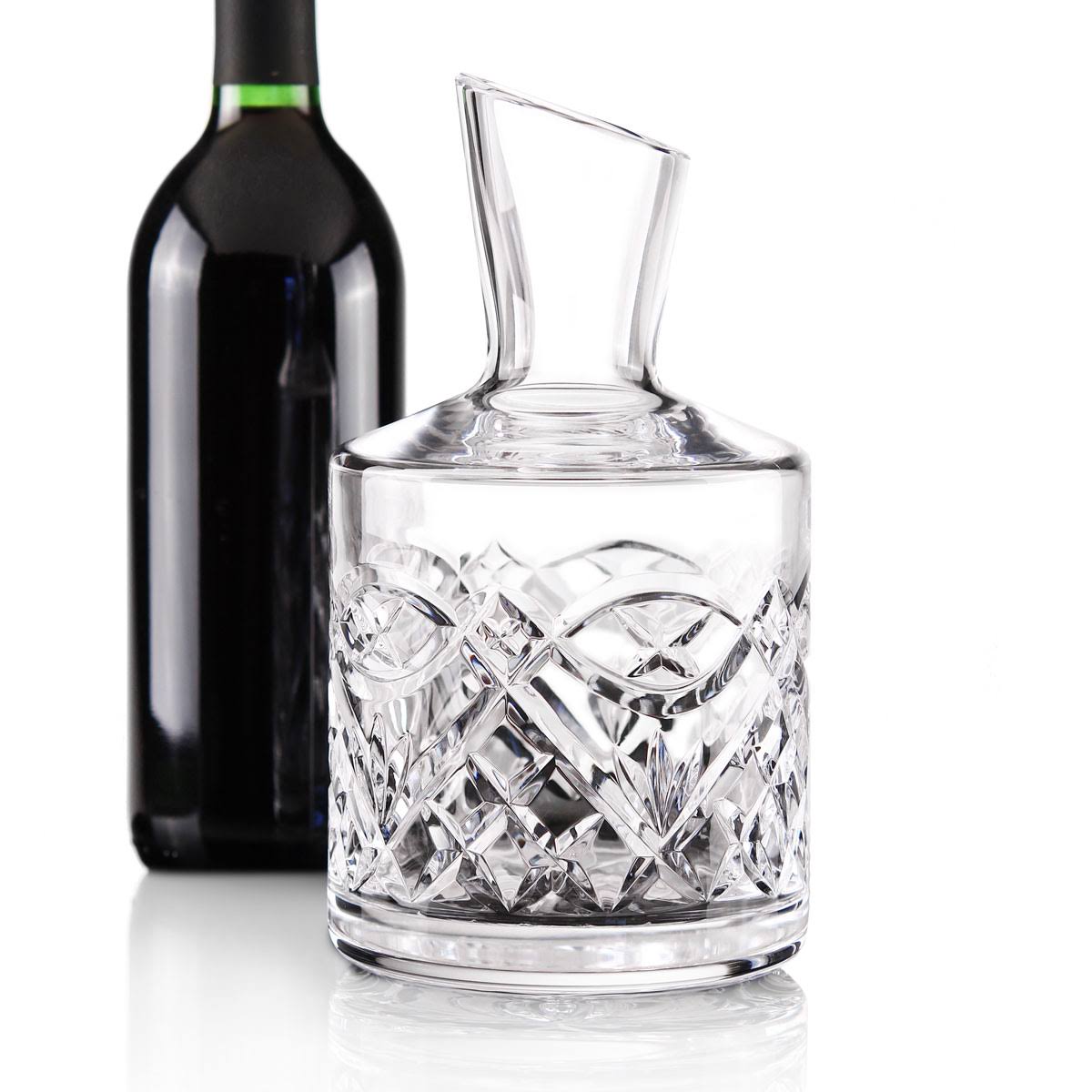 Celtic Ring Crystal Wine Decanter F193