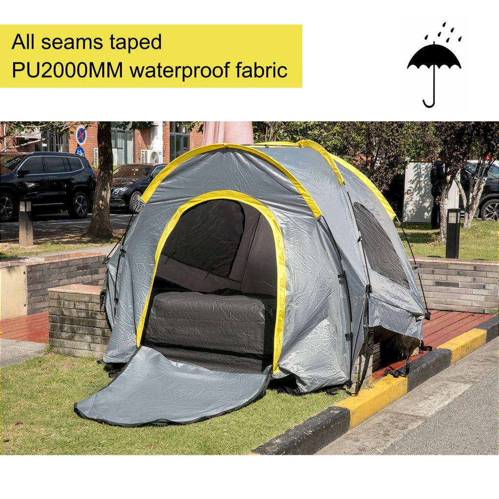 6.4-6.7' Waterproof 2-Person Truck Bed Tent with 2 Mesh Windows B99389