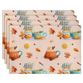 Faux Leather 12 X 18 Inch Placemats 6 Pack T90163
