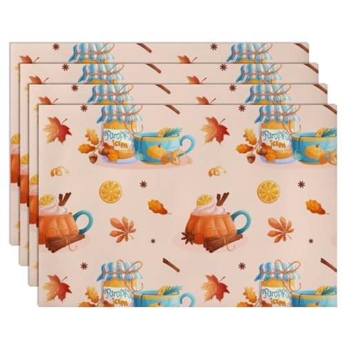 Faux Leather 12 X 18 Inch Placemats 6 Pack T90163