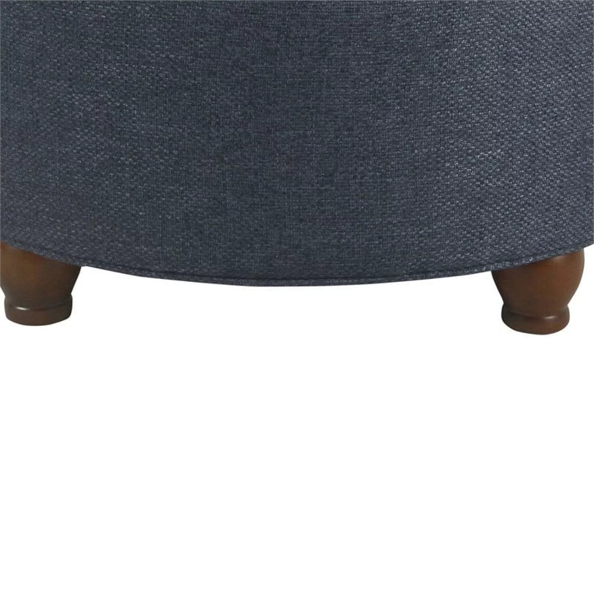 Fabric Upholstered Wooden Storage Ottoman E21277