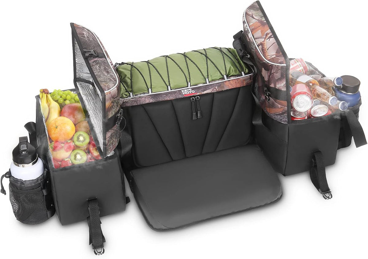 Camo Water-Resistant ATV Cargo Bag with Cooler J37149
