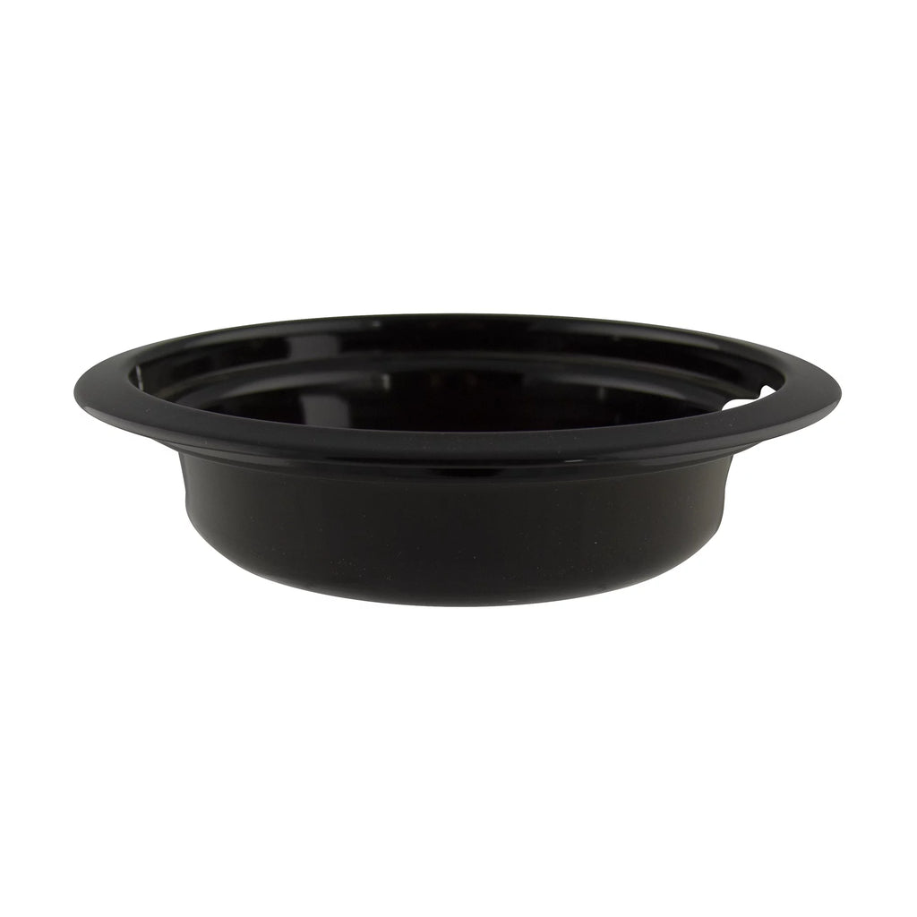 Black Porcelain 4 Piece Drip Bowl V378