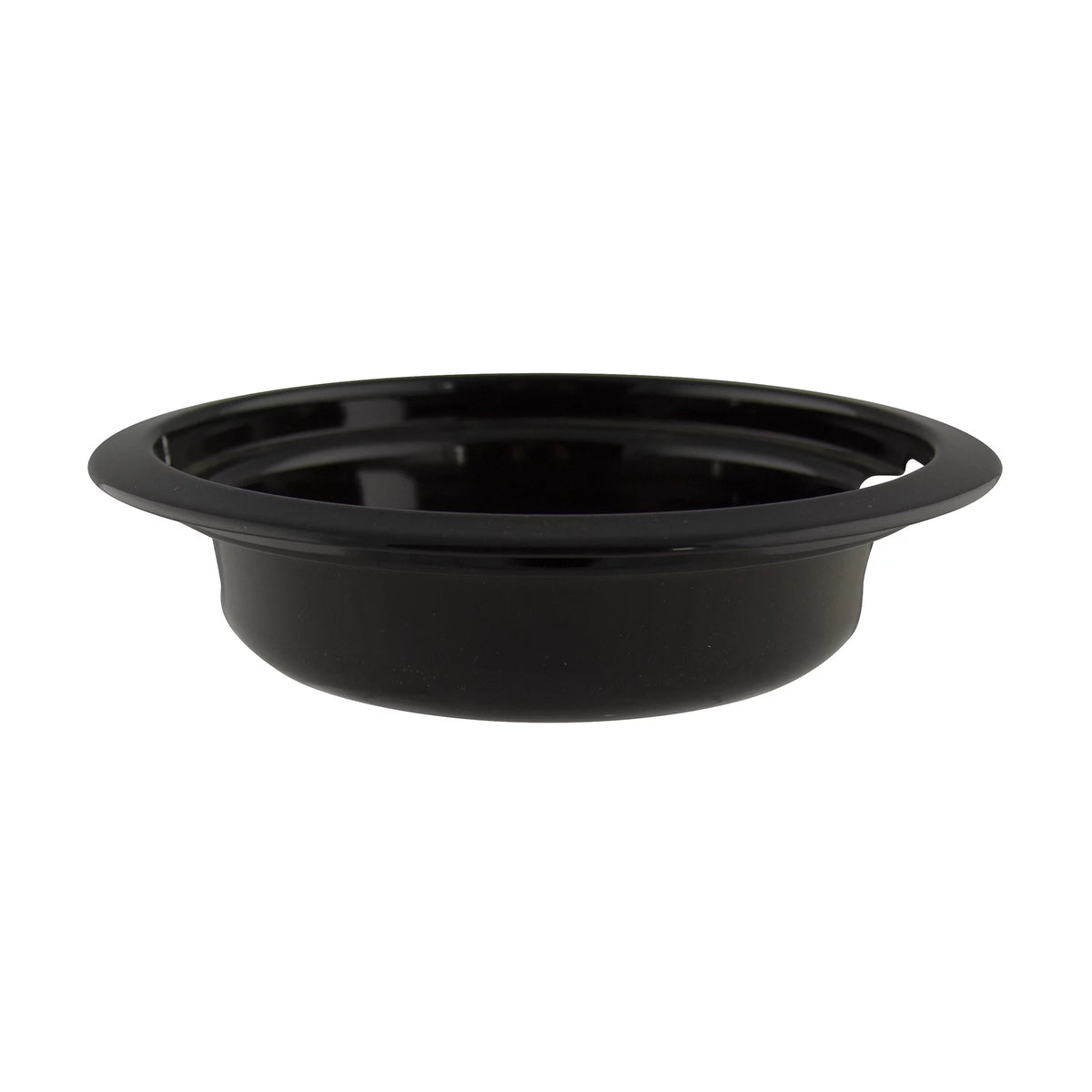Black Porcelain 4 Piece Drip Bowl V378