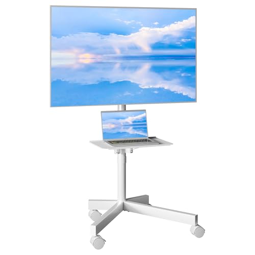 23-60 Inch Rolling TV Cart with Locking Wheels C787237