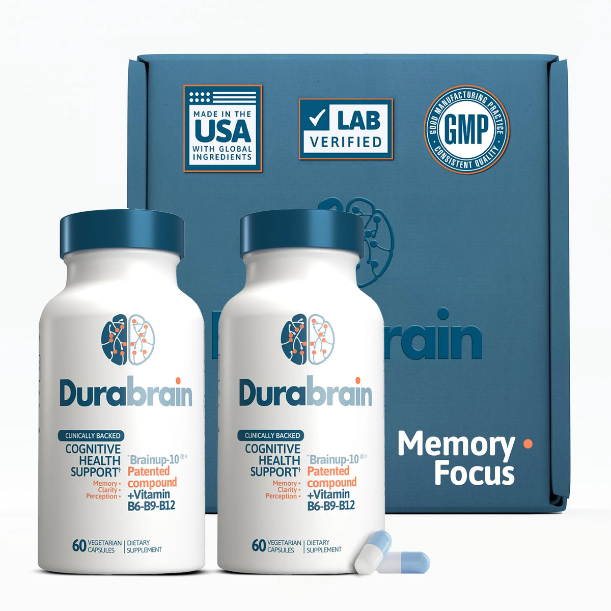 120 Capsules Brain Supplement O78826
