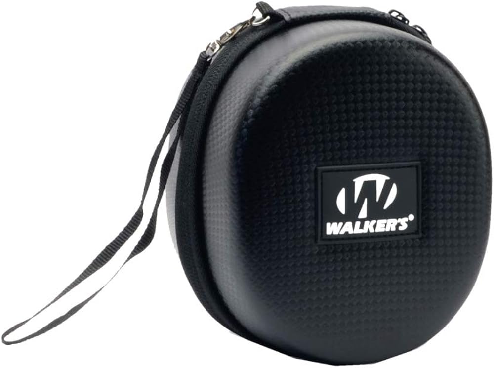 Electronic Shooting Hearing Protection Muff with Protective Case J173059