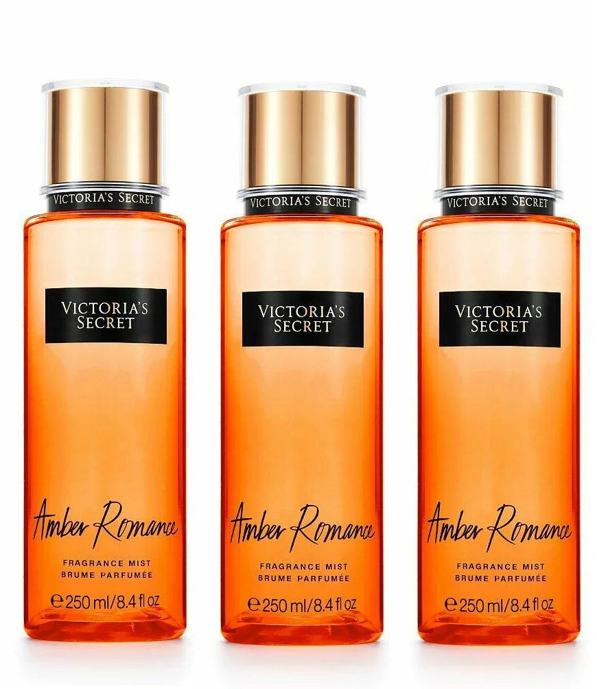 Amber Romance Body Mist Spray 8.4 oz (PACK 3) S535521