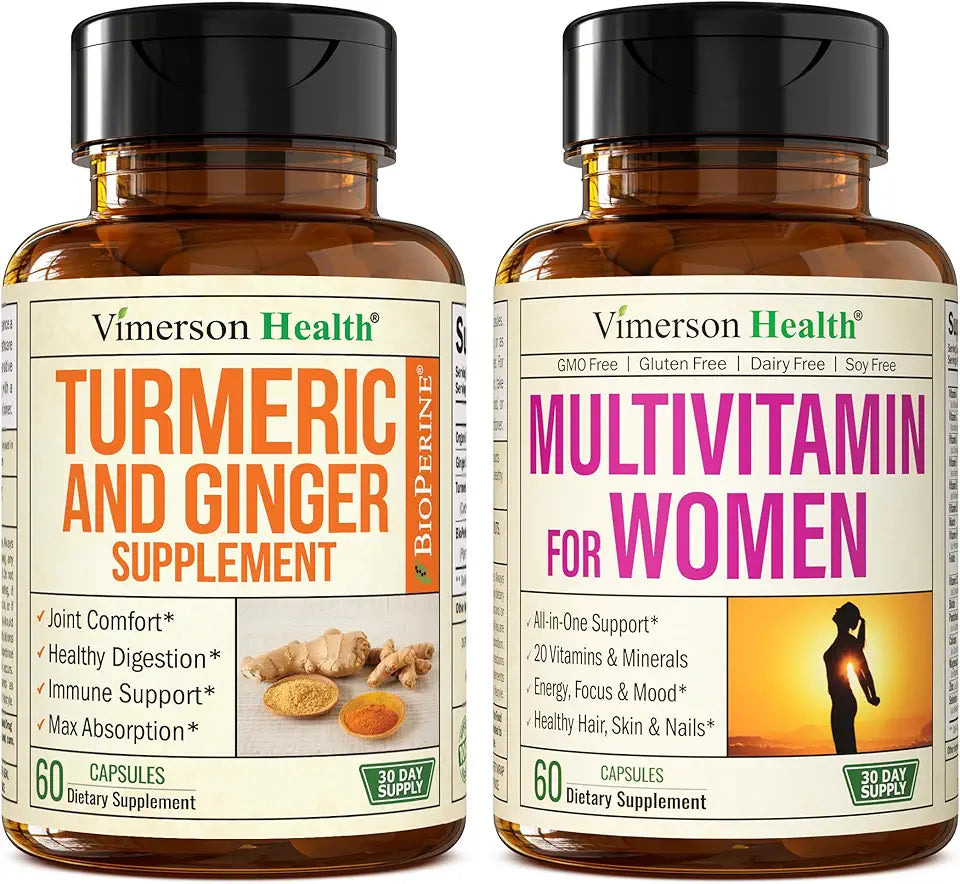Turmeric and Ginger Root Joint Support Supplement I903