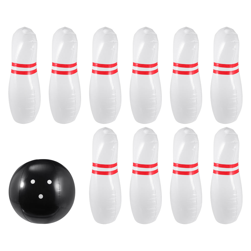 Inflatable Bowling Set Indoor Outdoor Game P800417