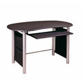 Black Silver Computer Desk U5059