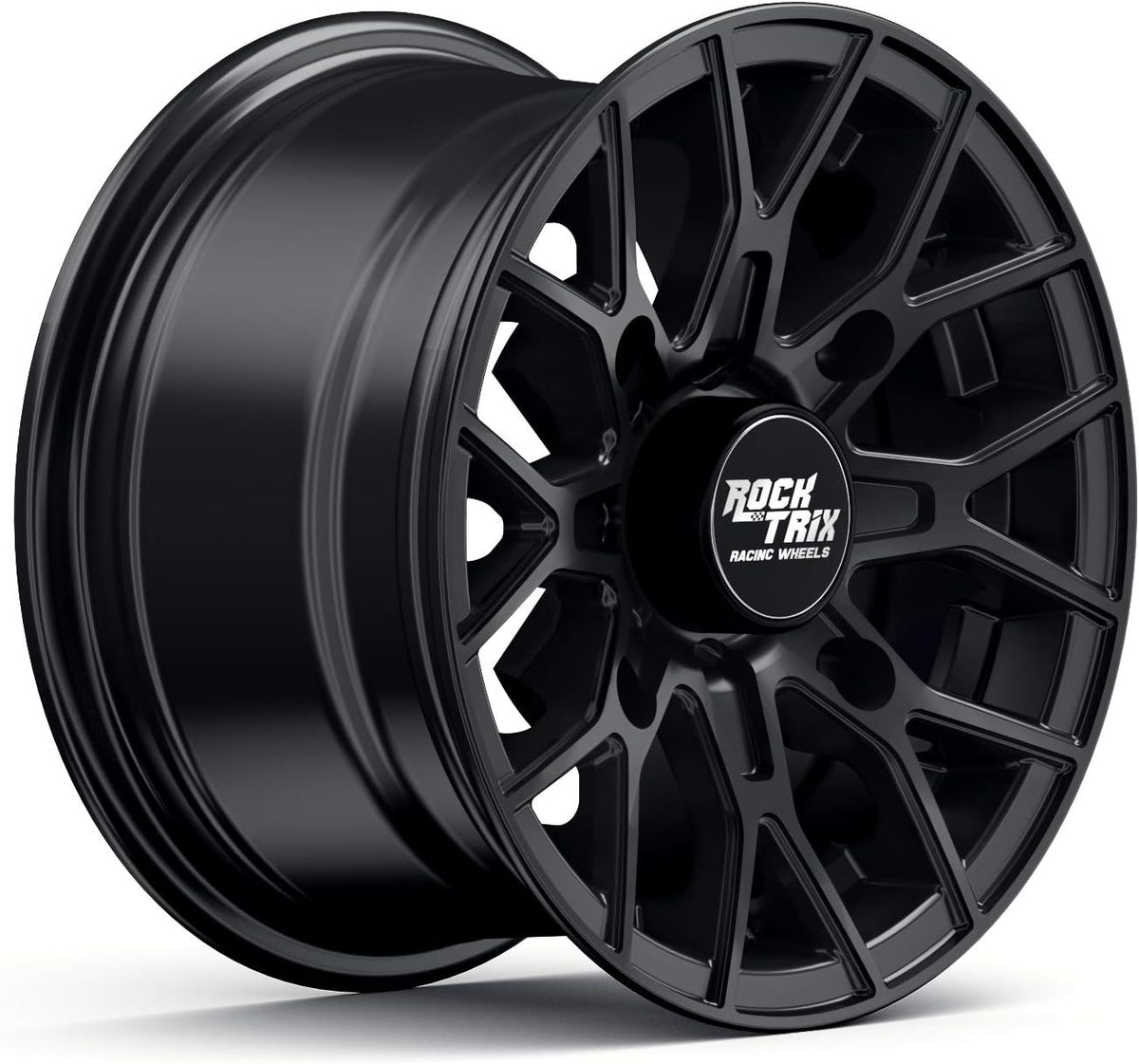 14x7 Black ATV Wheels Set of 4 W31186