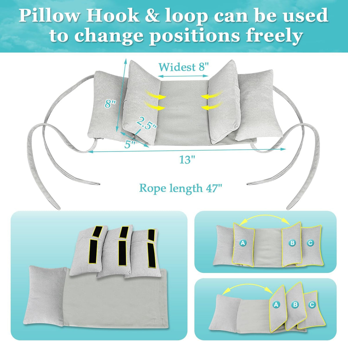 Medical Wedge Positioning Pillow E947