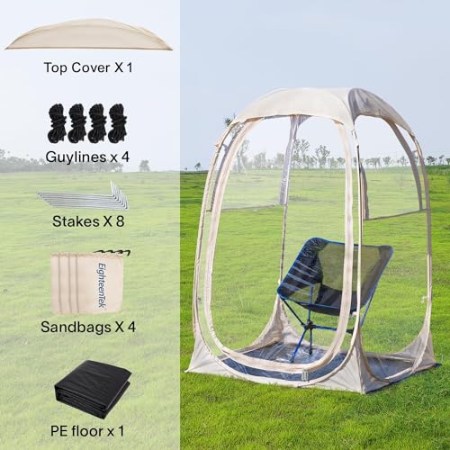 Clear Outdoor Bubble Tent 1-6 Person Pop Up Shelter B40404