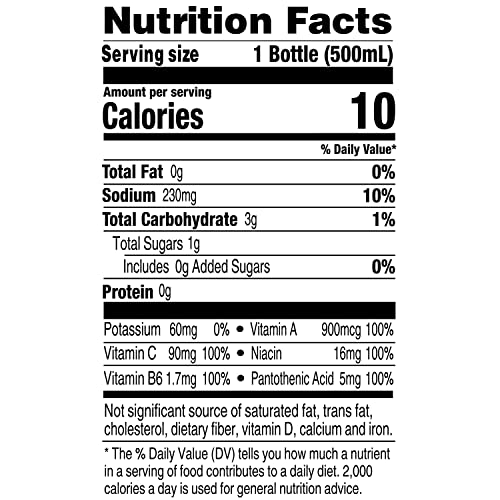 Tropical Mango Electrolyte Beverage, 16.9 oz Bottles (12 Pack) W764
