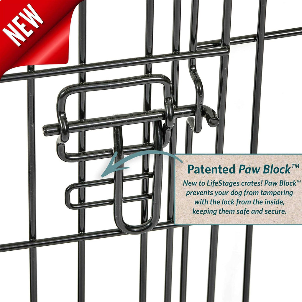 Black Single Door Dog Crate F215292