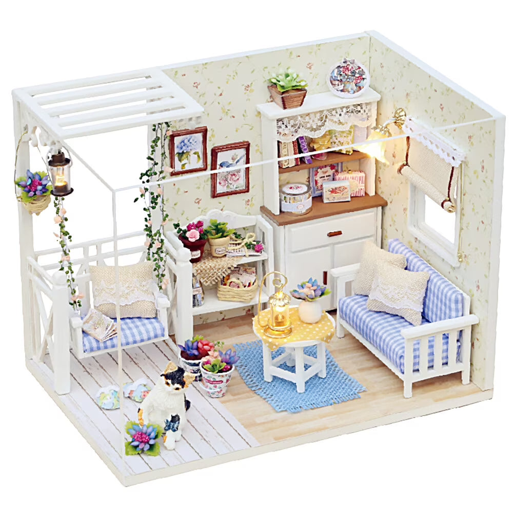 Mini DIY House Building Model Toy X500398