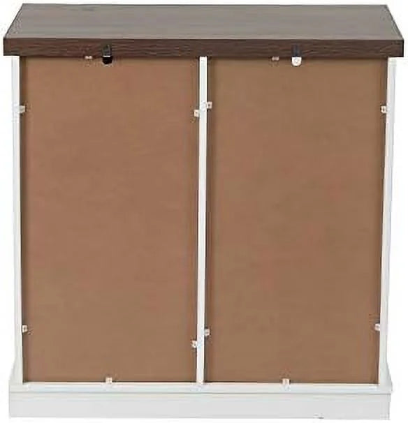 Wood Cabinet with Shelves 32 inch K4379