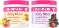 Fiber Supplement with Collagen, Probiotics & Electrolytes, Peach Mango & Wild Berry, 32 Servings V32419