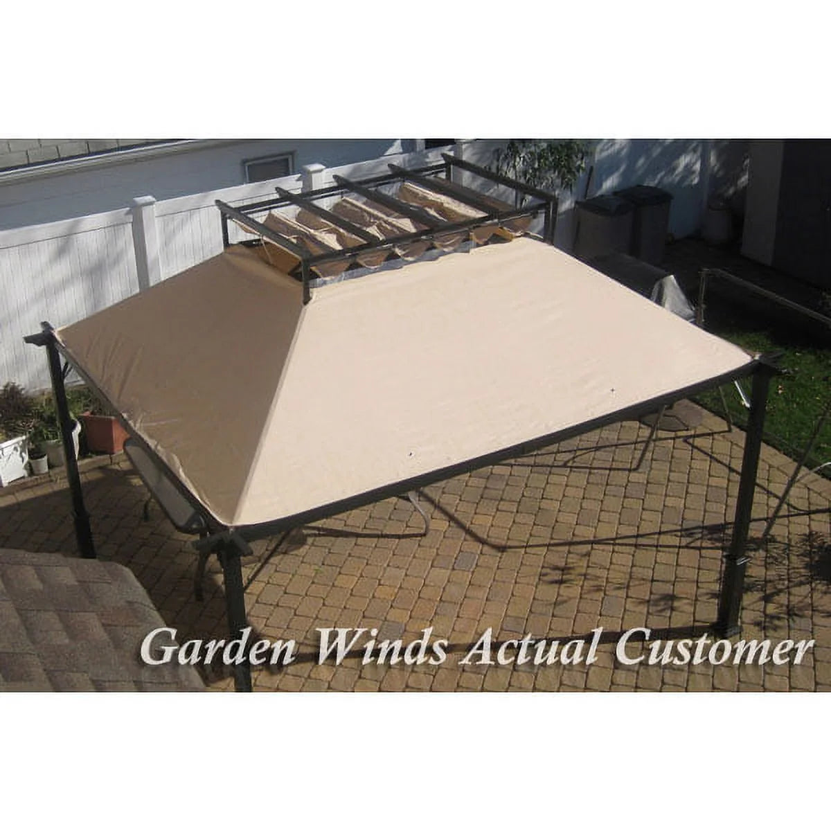 Replacement Canopy for 10x12 Outdoor Patio Gazebo F740