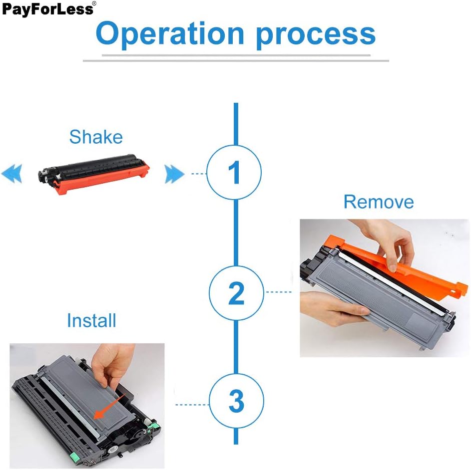 Toner Cartridge Compatible for Lexmark MX310 MX410 MX510 MX511 MX610 MX611 H668