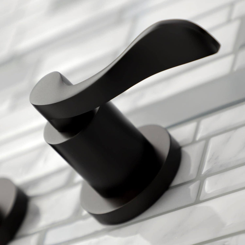 Polished Nickel Wall Mount Bathroom Faucet S545
