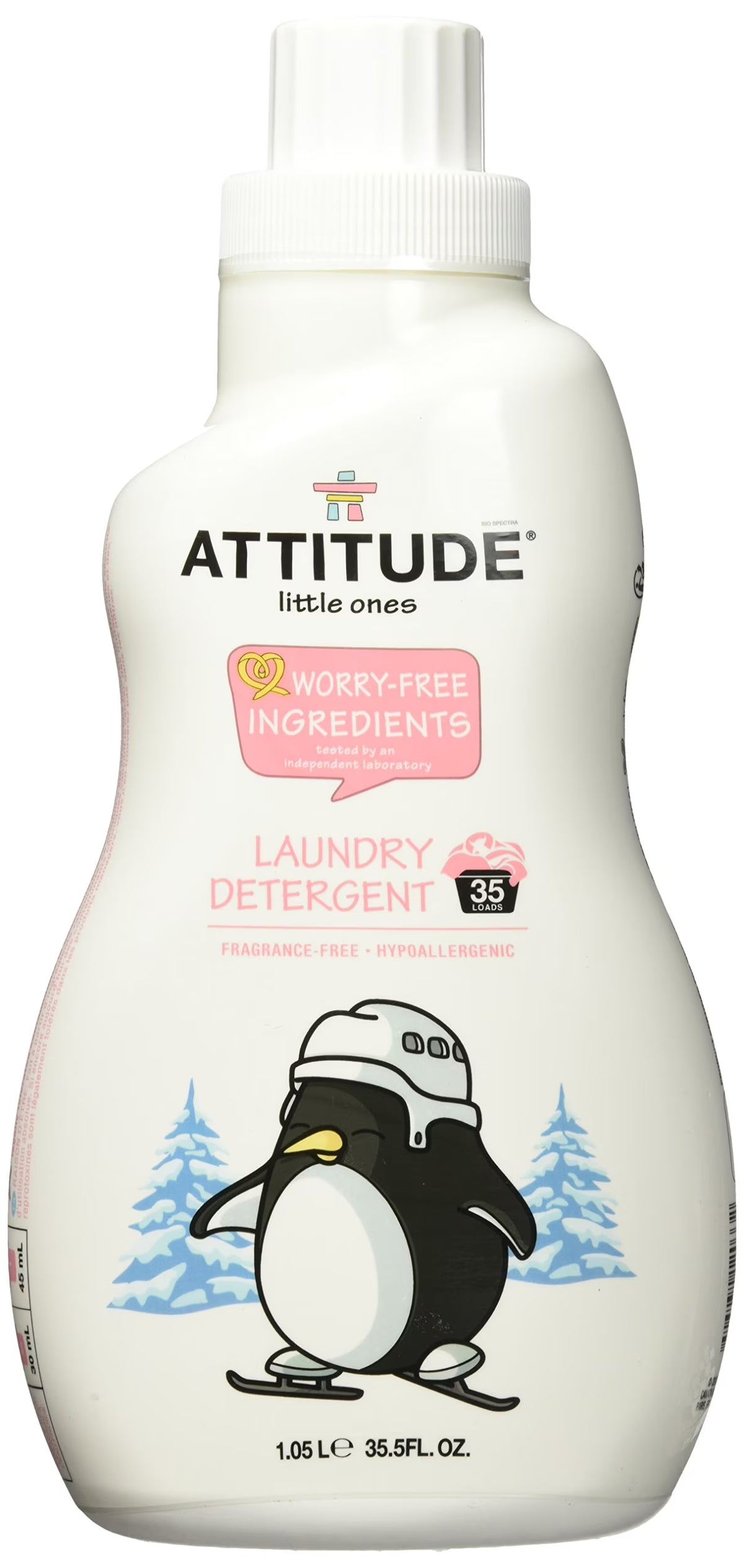 Fragrance-Free 3X Concentrated Liquid Laundry Detergent, 35.5-Ounce Bottles (Pack Of 6) Q972464