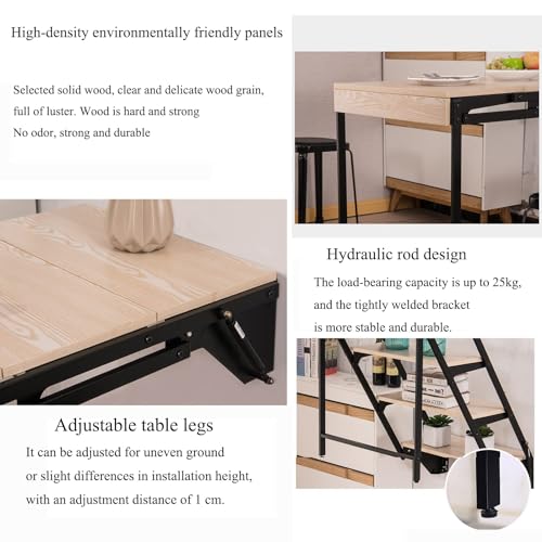 Wall-Mounted Drop-Leaf Table X636589
