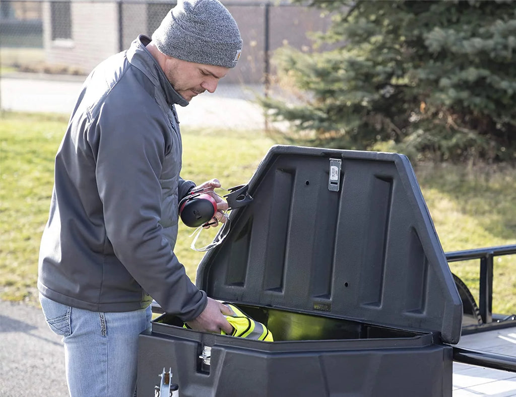 Black Truck Tool Cargo Storage Box A781