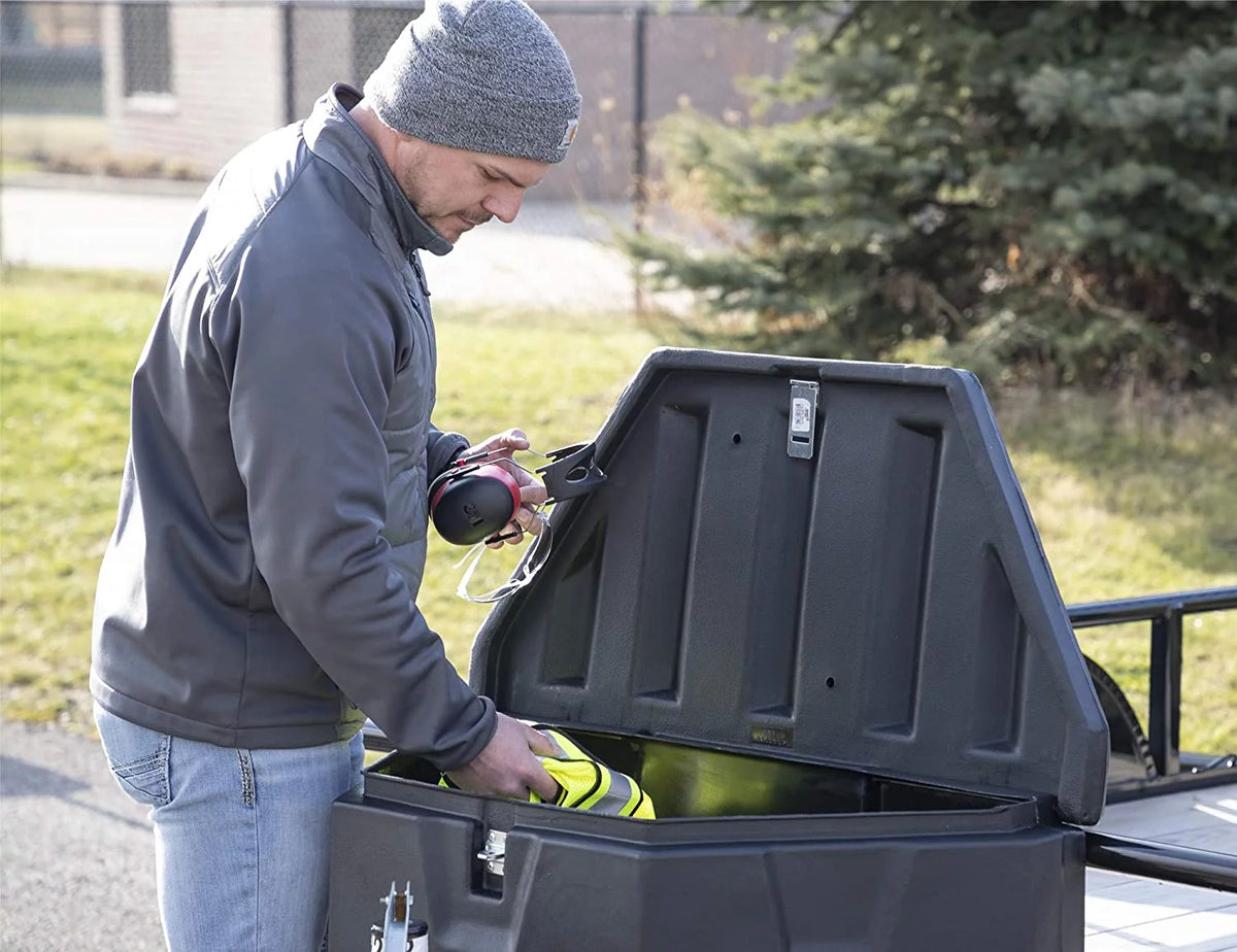 Black Truck Tool Cargo Storage Box A781