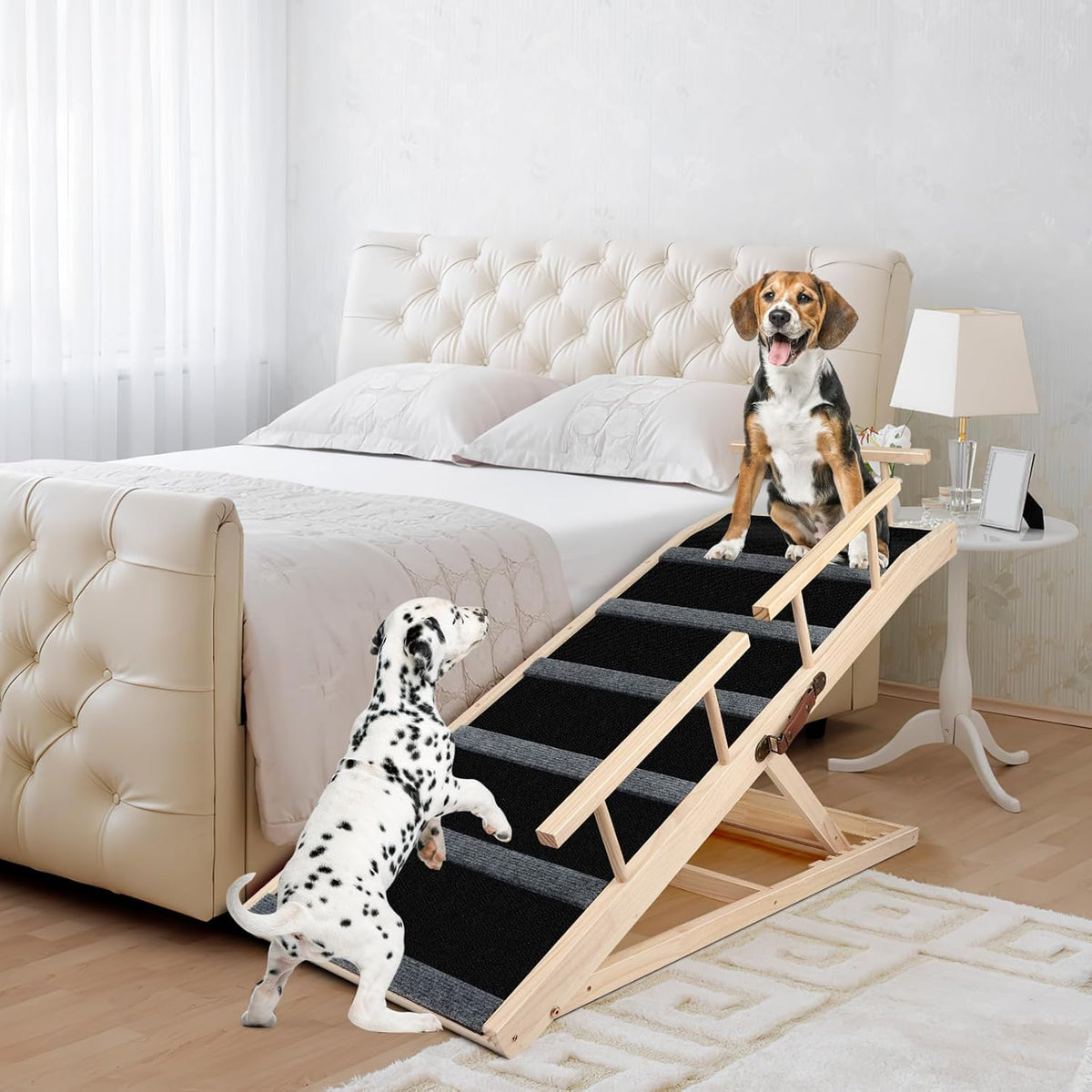 46.5" Adjustable Folding Pet Ramp I424974