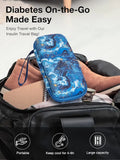 Portable Insulin Pen Cooler Travel Case and 2 Gel Ice Packs Z3678