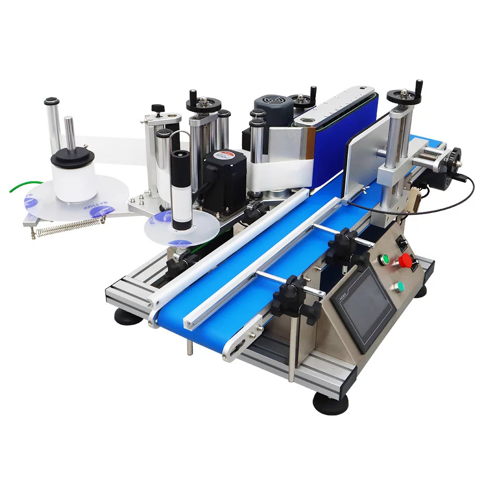 Automatic Round Bottle Labeling Machine Desktop Conveyor S529501