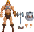 He-Man Action Figure with Removable Battle Armor, 30 Articulations V683981