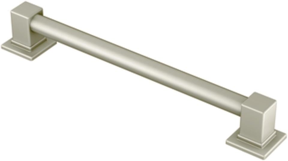 Brushed Nickel 18-Inch Grab Bar B377724