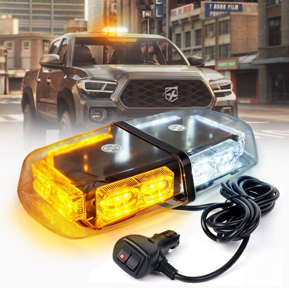 36 LED Emergency Strobe Lights Mini Bar Amber/Yellow K869