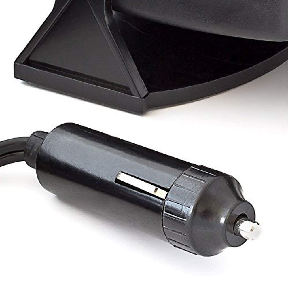 Black 12V 150W Car Heater Cooling Fan Defroster F258674