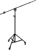 Heavy Duty Microphone Stand with Rolling Caster Wheels P543