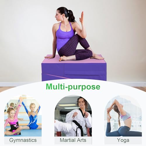 Folding Gymnastics Mat with Handle F10919