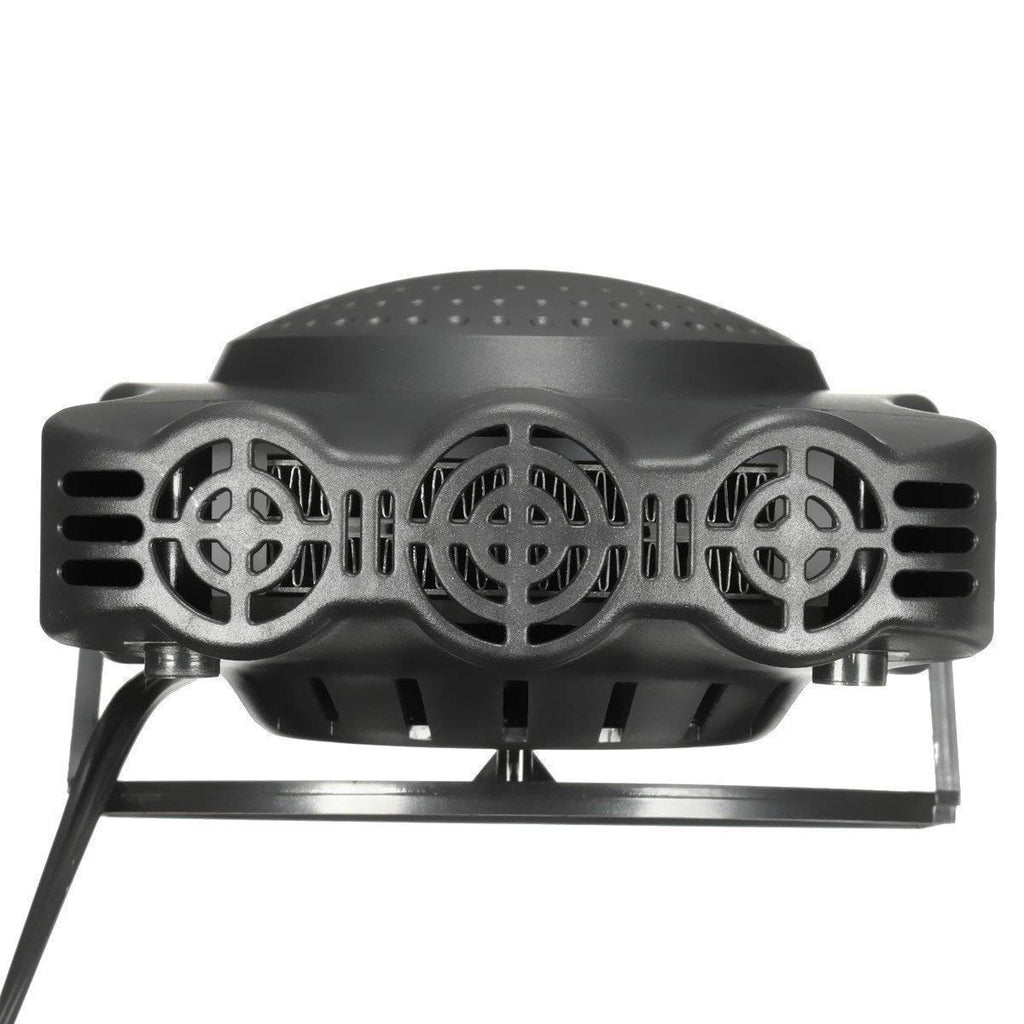Black 12V 150W Car Heater Cooling Fan Defroster F258674