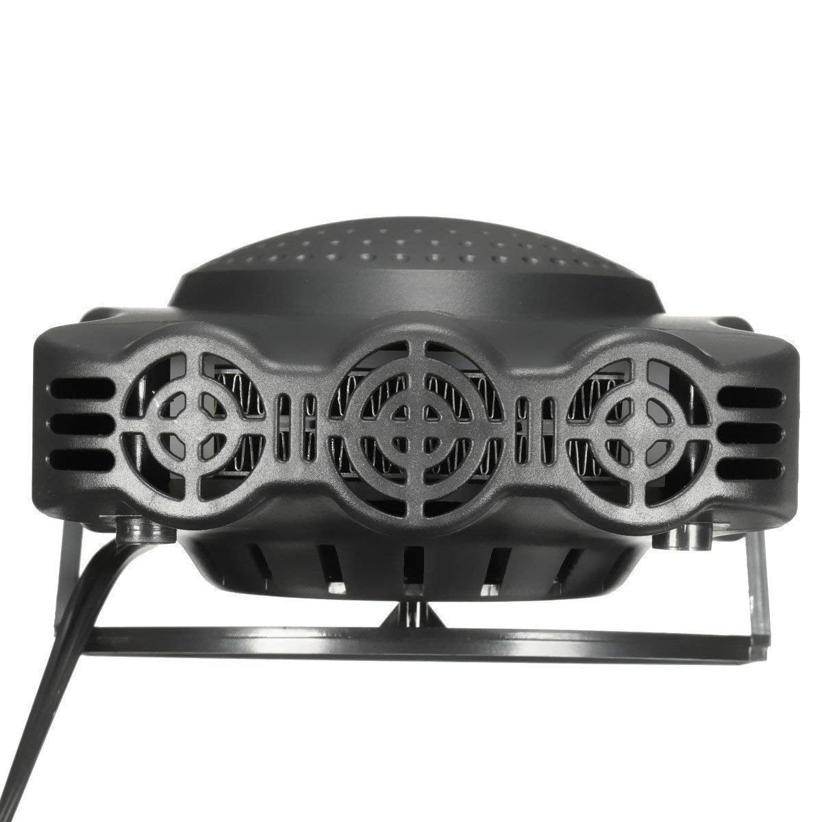 Black 12V 150W Car Heater Cooling Fan Defroster F258674